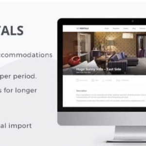 WP Rentals 3.14.2 – Booking Accommodation WordPress Theme